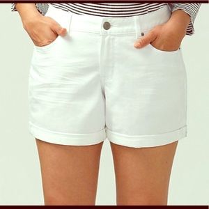 Cuffed Weekend Low Rise Shorts